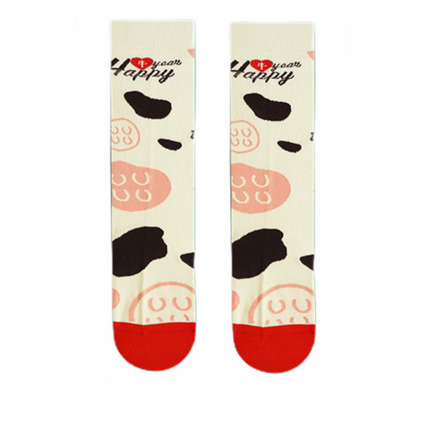 HAPPY 牛 YEAR - TIFFY SOCKS 
